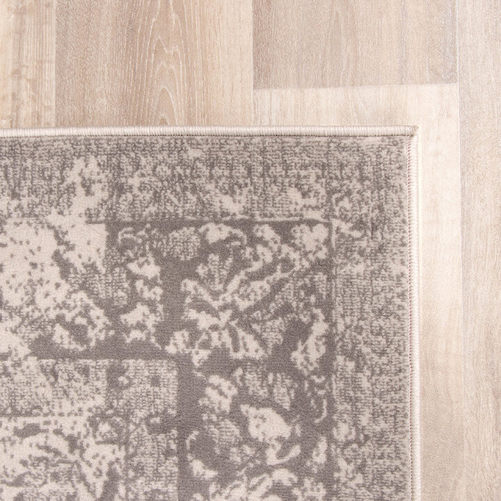 Matta I Vintagestil - Miracle Grå/Brun