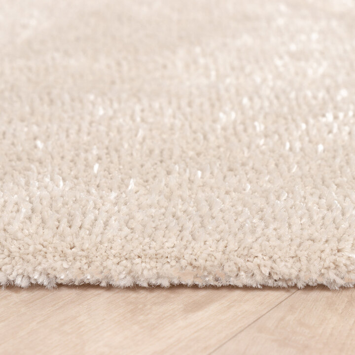 Tvättbar Viskosmatta - Vive Gräddvit