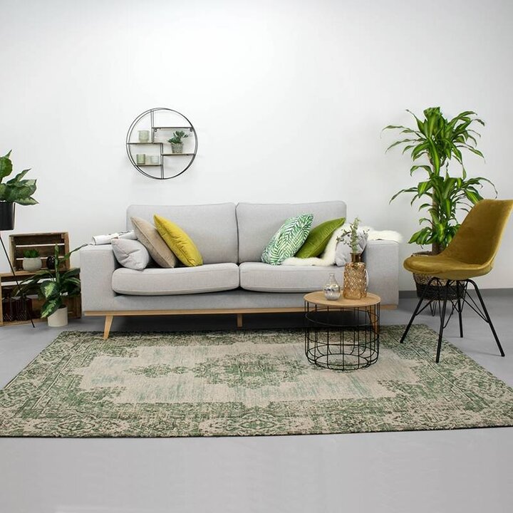 Matta I Vintagestil - Dreams Grön