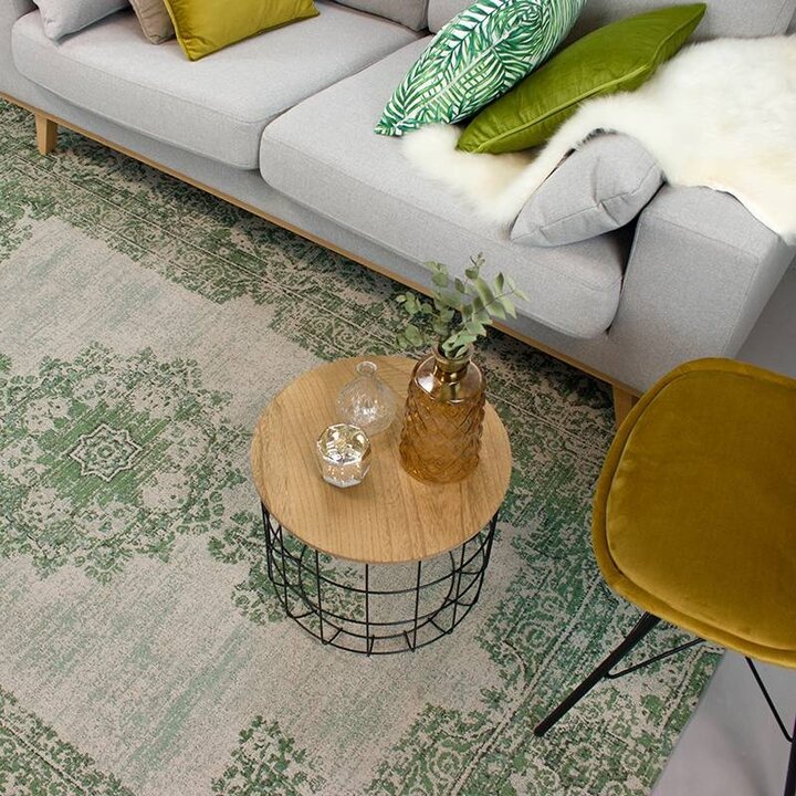 Matta I Vintagestil - Dreams Grön