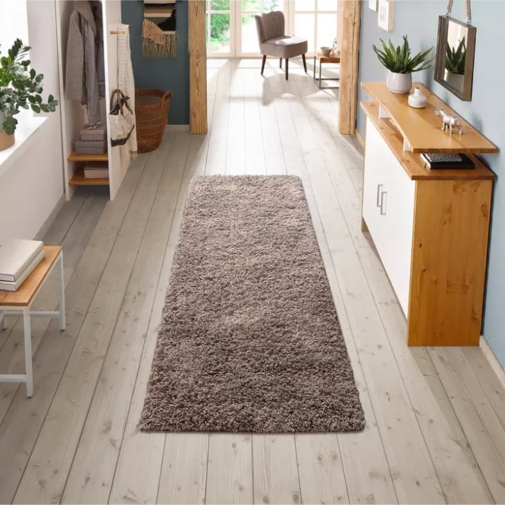 Löpare Med Hög Lugg - Solid Taupe