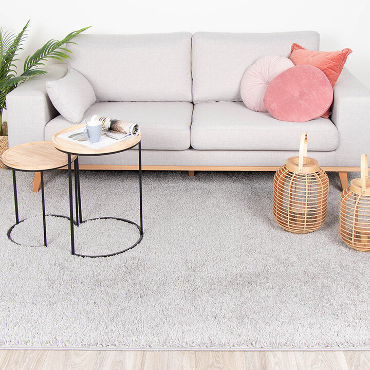 Matta Med Hög Lugg - Lofty Ljus/Grå