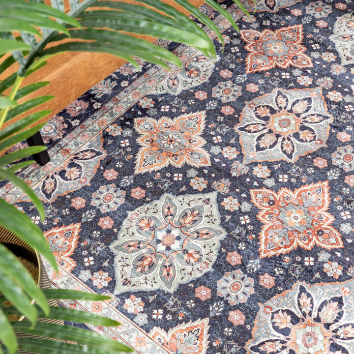 Matta I Vintagestil - Imagine Oriental Blå