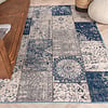 Lapptäckesmatta  - Deep Patchwork Blå - thumbnail 3