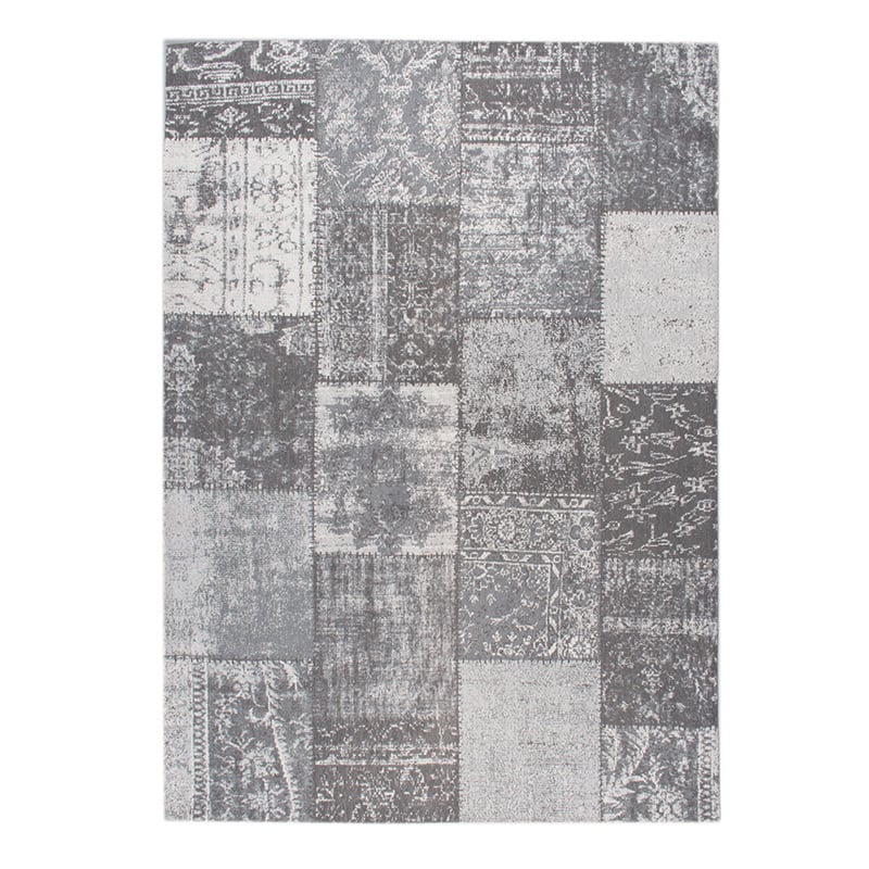 Lapptäckesmatta  - Dreams Patchwork Grå - sfeer