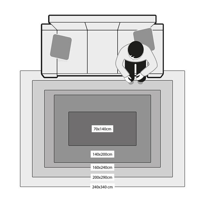 Lapptäckesmatta  - Dreams Patchwork Grå