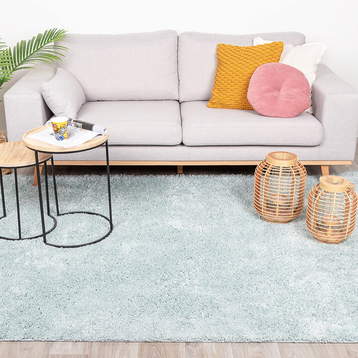 Matta Med Hög Lugg - Lofty Ljusblå