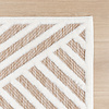 Modern Matta - Nori Lines Vit/Taupe - thumbnail 4