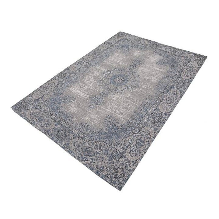 Matta I Vintagestil - Dreams Grå/Blå