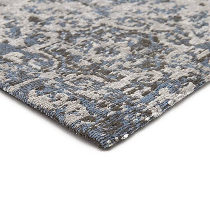 Matta I Vintagestil - Dreams Grå/Blå