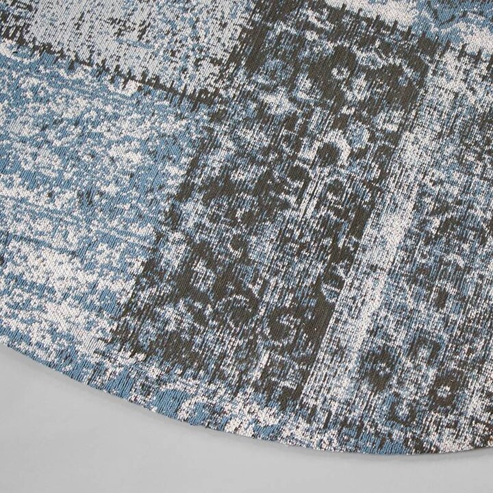 Rund Lapptäckesmatta - Dreams Grå/Blå