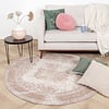 Rund Matta I Vintagestil - Admire Taupe - thumbnail