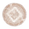 Rund Matta I Vintagestil - Admire Taupe - thumbnail 1
