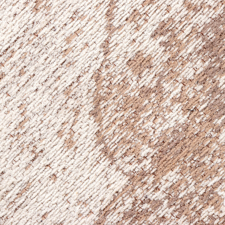 Rund Matta I Vintagestil - Admire Taupe