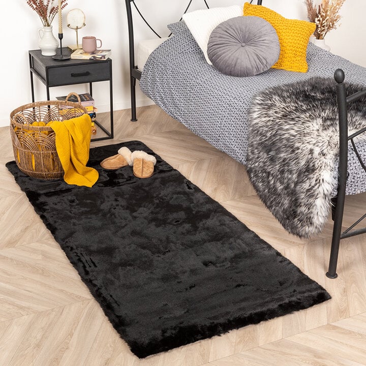 Mjuk Löpare Med Hög Lugg - Comfy Supreme Svart