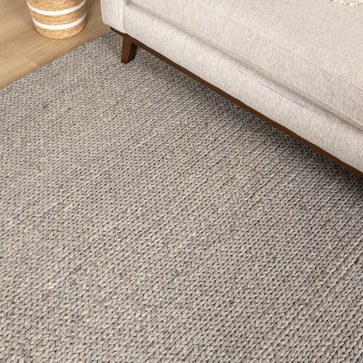 Ullmatta - Twist Grå