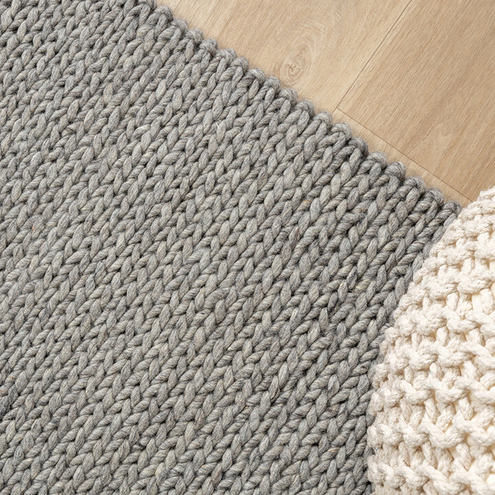 Ullmatta - Twist Grå