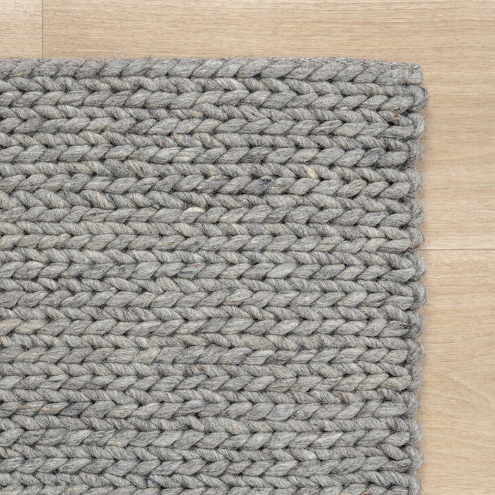 Ullmatta - Twist Grå