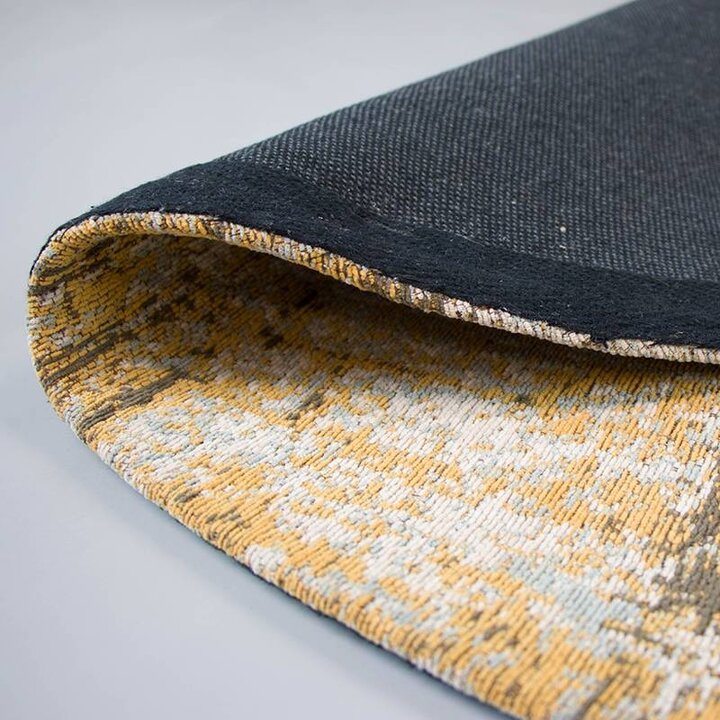 Rund Lapptäckesmatta - Dreams Ockragul