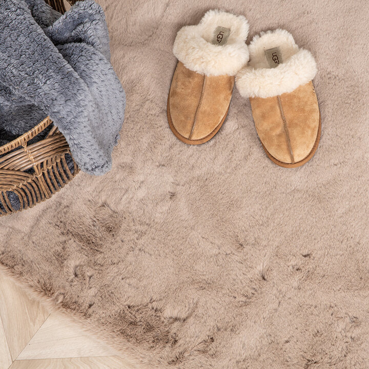 Mjuk Löpare Med Hög Lugg - Comfy Supreme Taupe