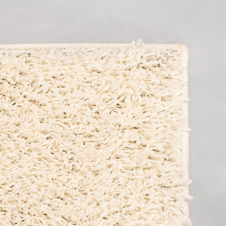 Löpare Med Hög Lugg - Solid Vit