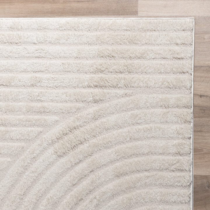 Japandi-Matta - Yori Arches Gräddvit