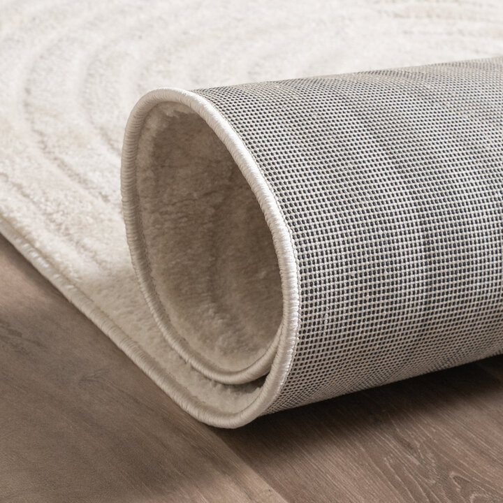 Japandi-Matta - Yori Arches Gräddvit