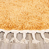 Rund Matta Med Hög Lugg  - Lofty Fringe Fringe Gul - thumbnail 6