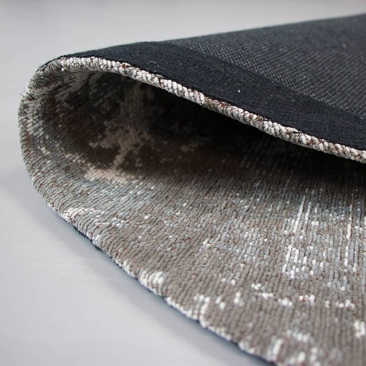 Rund Lapptäckesmatta - Dreams Grå