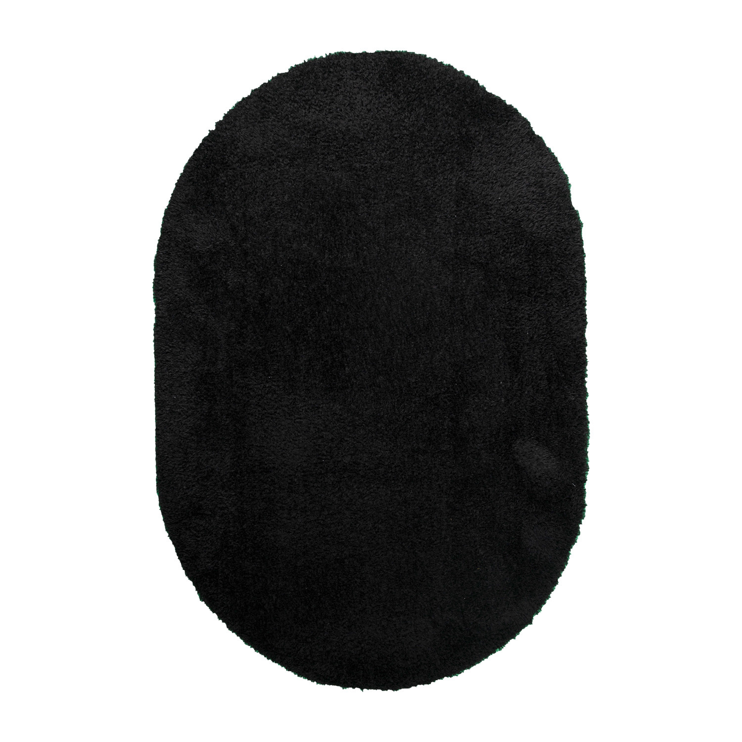 Oval Shagmattor - Blaze Svart - sfeer