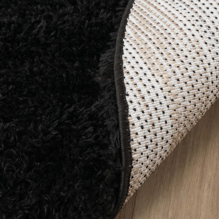 Oval Shagmattor - Blaze Svart