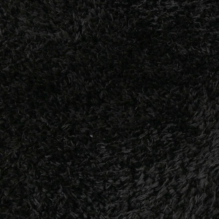Rund Shagmattor - Blaze Svart