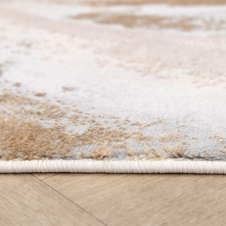 Marmormönstrad Matta - Leonore Cotto Gräddvit/Brun