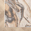 Marmormönstrad Matta - Leonore Marble Gräddvit/Grå - thumbnail 2
