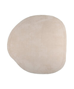Organisk Formad Matta - Halo Stone Beige