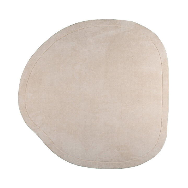 Organisk Formad Matta - Halo Stone Beige