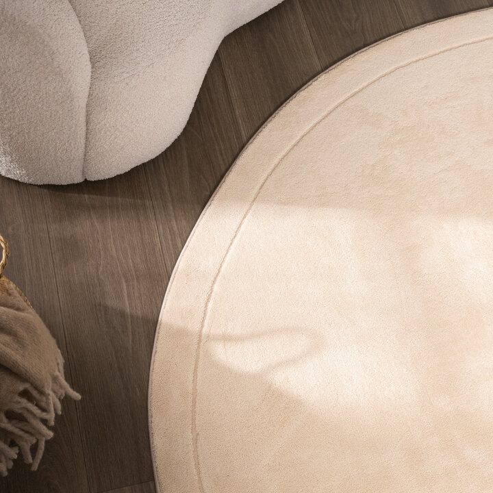 Organisk Formad Matta - Halo Stone Beige