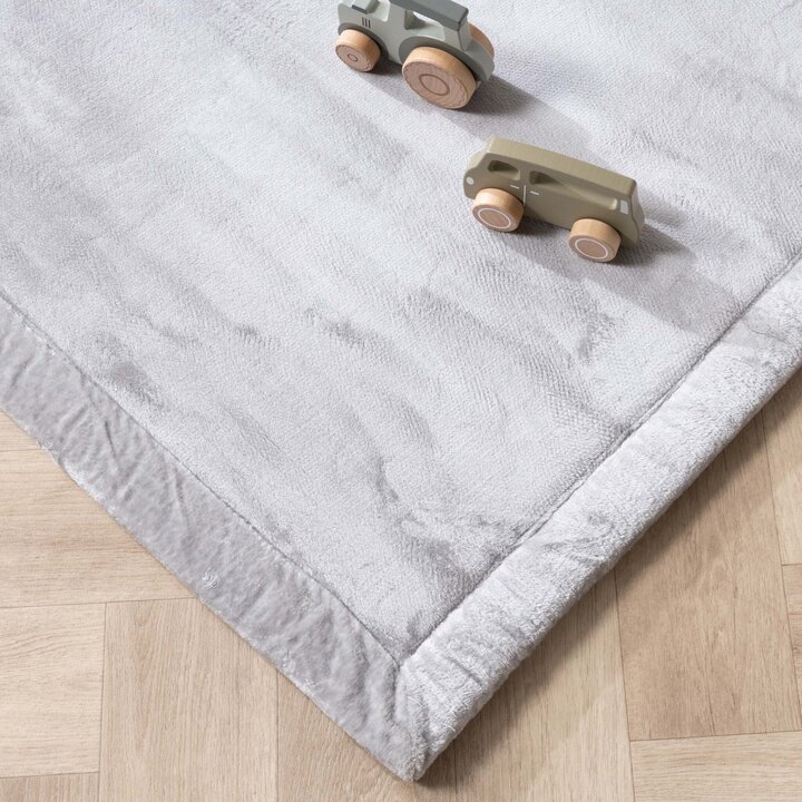 Fyrkantig Lekmatta - Jip Grå