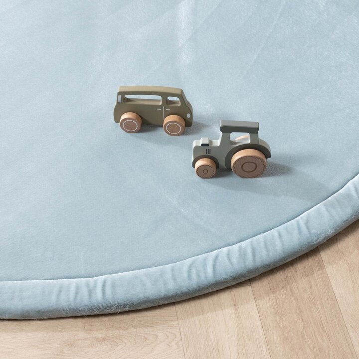 Rund Lekmatta - Jip Blå