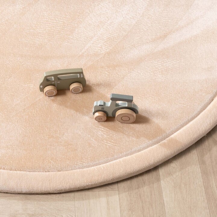 Rund Lekmatta - Jip Beige