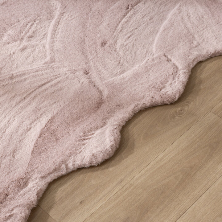 Mjuk Matta Med Hög Lugg - Comfy Supreme Wavy Rosa