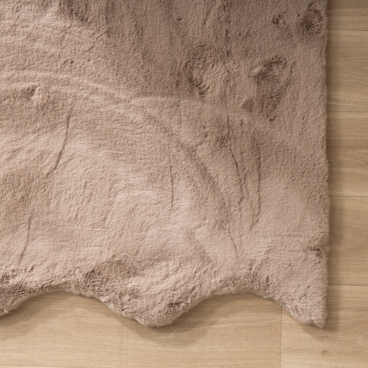 Mjuk Matta Med Hög Lugg - Comfy Supreme Wavy Taupe