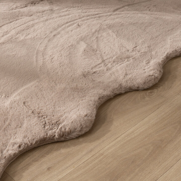 Mjuk Matta Med Hög Lugg - Comfy Supreme Wavy Taupe