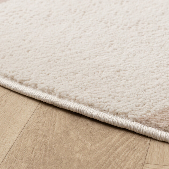 Rund Japandi-Matta - Aurora Shapes Beige
