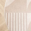 Rund Japandi-Matta - Aurora Circles Beige - thumbnail 4