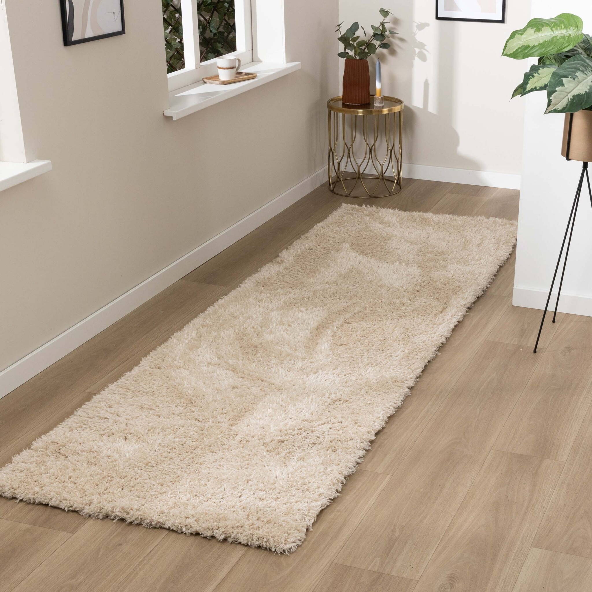 Tvättbar Löpare - Blaze Beige