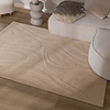 Skandinavisk Matta - Charm Shapes Beige - thumbnail