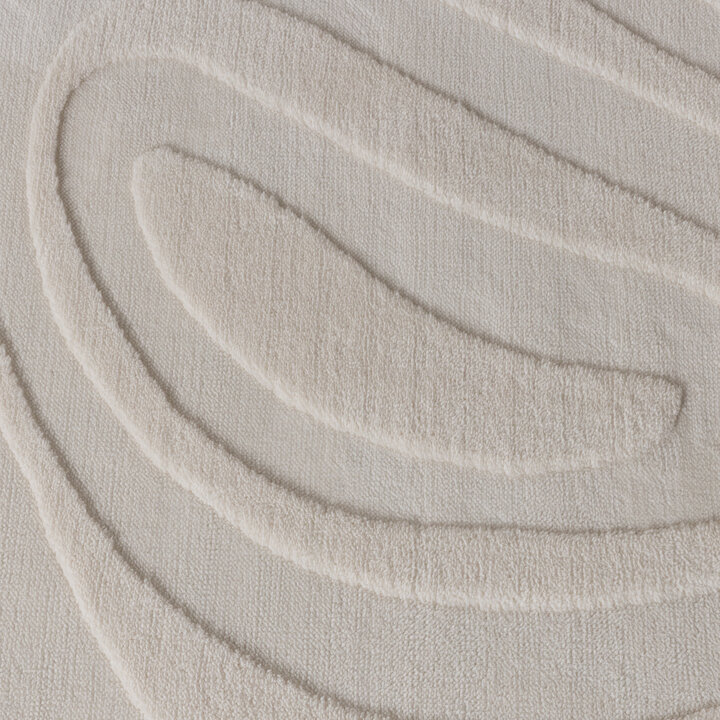 Skandinavisk Matta - Charm Shapes Vit