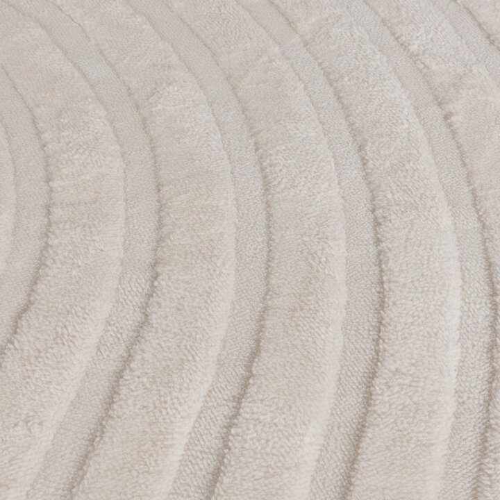 Skandinavisk Matta - Charm Curves Vit