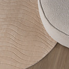 Rund Skandinavisk Matta - Charm Waves Beige - thumbnail 3